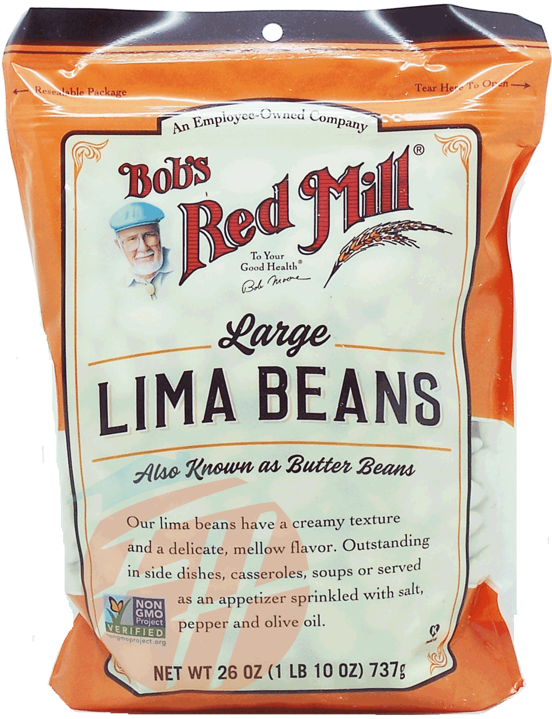 Bob's Red Mill  large lima beans a.k.a. butter beans Full-Size Picture